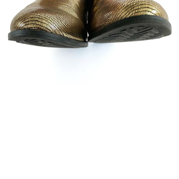 BC Shoes Vegan Mules Slides Women's 9 Slip On Metallic Modern Casual Avant Garde - Picture 6 of 16